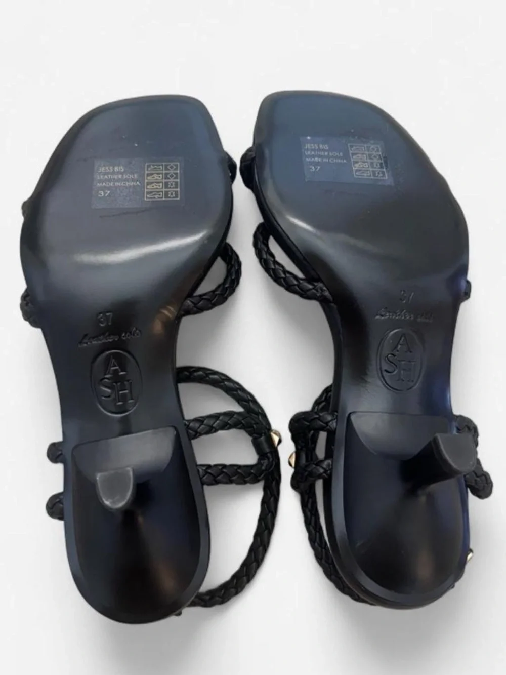 [New] ASH black Jess Bis Sandals 7